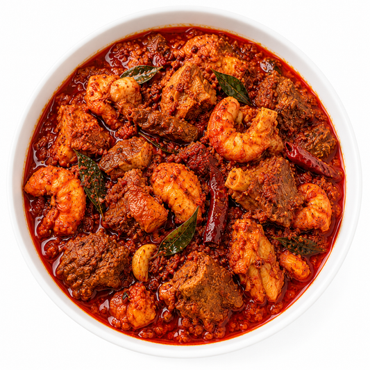 Homemade mixed nonveg pickle