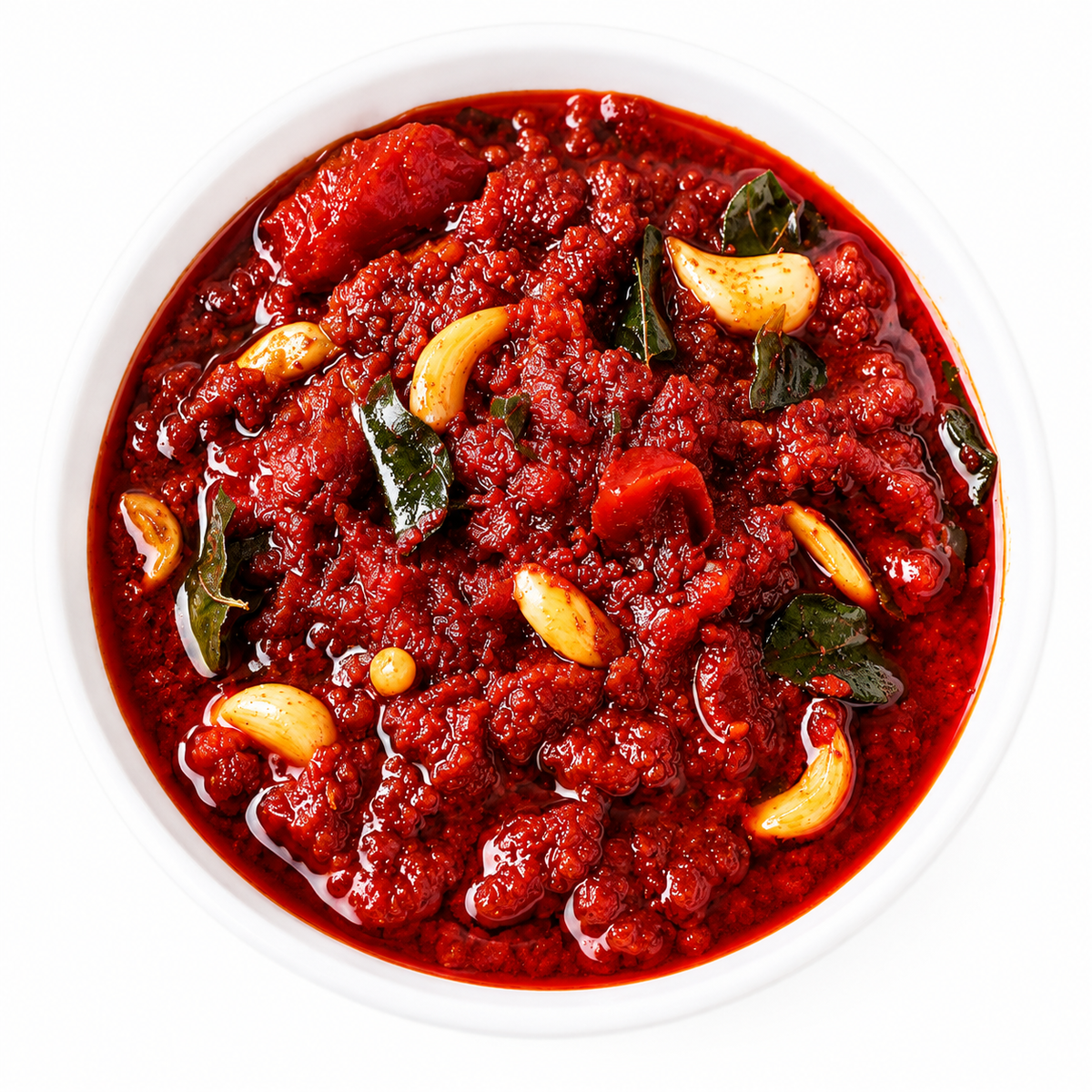 Homemade Tomato Pandumirchi Pickle