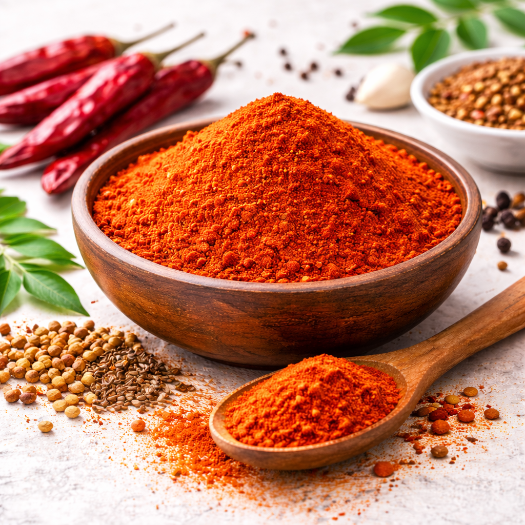 Homemade Curry Chilli Powder