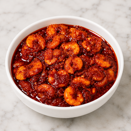 Homemade Prawn Pickle