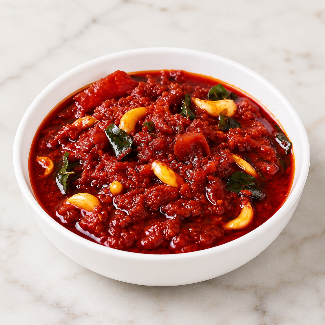 Homemade Tomato Pandumirchi Pickle