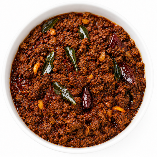 Homemade mutton kheema pickle